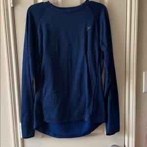 Oof Navy thermal fleece lined active long sleeve
